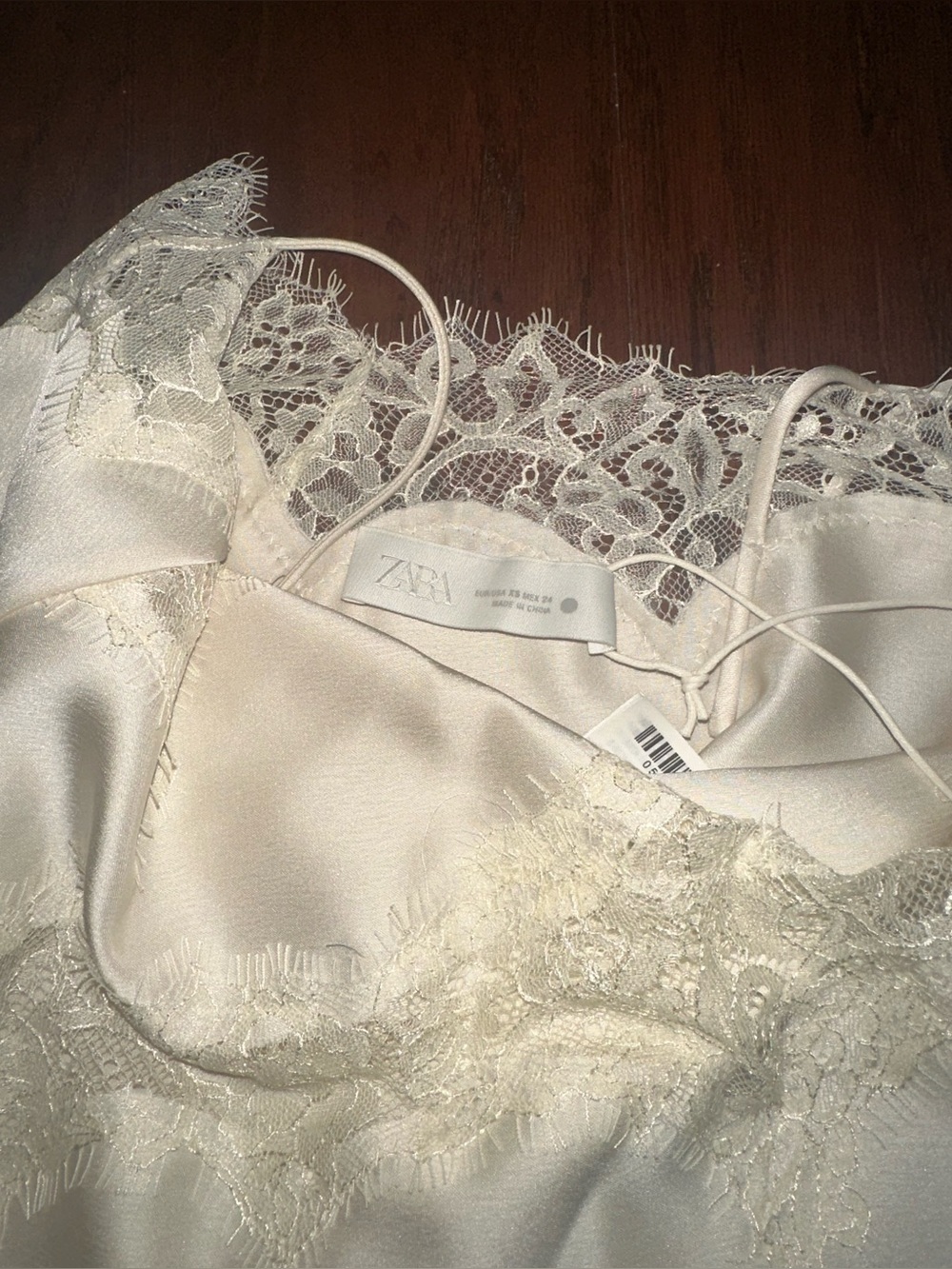 SOLD ZARA ZW COLLECTION LACE
CAMISOLE DRESS - Picture 4 of 4